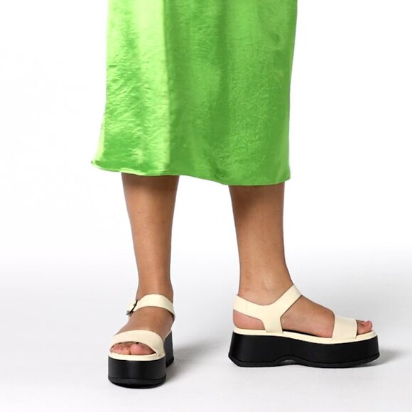 NEW Sorel Dayspring Ankle Strap Platform Sandals - Leather For Women 252 - Picture 1 of 16